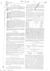 Document - Naming of Sunshine Railway Station, Rigg, Tom (re.notes), Various