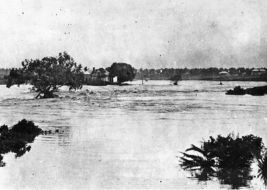 Photograph - Kororoit Creek in flood, 1919