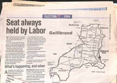 Article - City of Brimbank Electorates, 1998 - 2005
