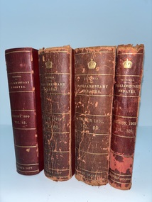 Book - Victoria Parliamentary Debates Legislative Council and Assembly Collection, Victoria Parliamentary Debates Legislative Council and Assembly