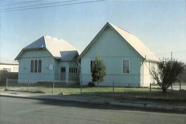 Photograph - Albion Methodist Church Hall And Tennis Court Circa May 1983 Photograph