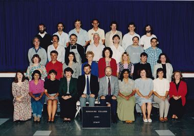 Photograph - Sunshine Technical School 1991 Class Photographs, Sunshine Technical school