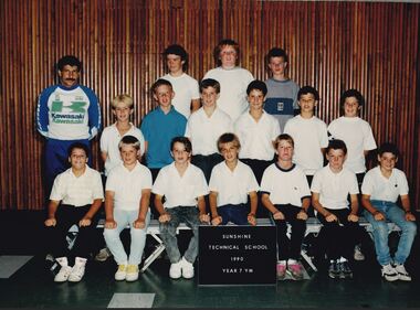 Photograph - Sunshine Technical School 1990 Class Photographs, Sunshine Technical school