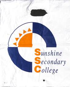 Ephemera - Sunshine Secondary College Plastic Bag