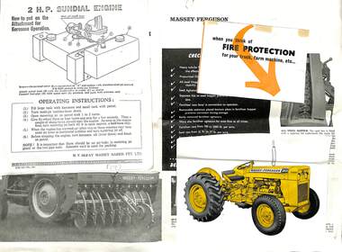 Manual - Sunshine Harvester Factory Miscellaneous Instructions, Sunshine Harvester Factory