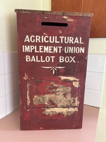 Functional object - Agricultural Implement Union Ballot Box