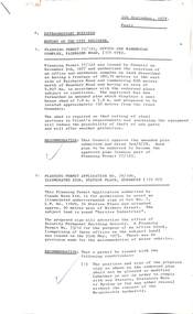 Administrative record - City of Sunshine - Commissioner Mr Alexander "Alex" George Gillon Collection 1976 - 1982 - Notice of ordinary meeting of the City of Sunshine at Municipal offices on 5th September 2009, City of Sunshine, 5th September 1978