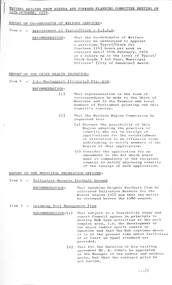 Administrative record - City of Sunshine - Commissioner Mr Alexander "Alex" George Gillon Collection 1976 - 1982 - Matters Arising From Agenda and Forward Planning Committee on 16th October 1978, City of Sunshine, 16th October 1978