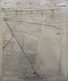 Map - Melbourne Metropolitan Planning Scheme Amendment No.1 1968, Snadden, A, et al