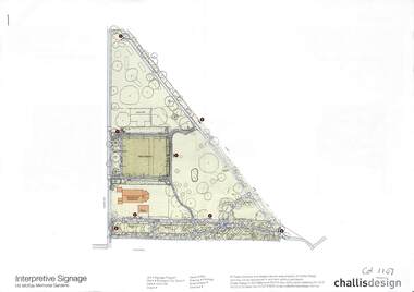 Plan - Plans for Interpretive Signage in H.V.McKay Memorial Gardens