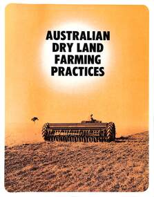 Pamphlet - Massey Ferguson Australian Day Land Farming Practices, Massey Ferguson