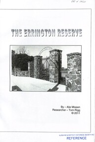 Archive - Errington Reserve, Rigg, Tom, 6 December, 2010