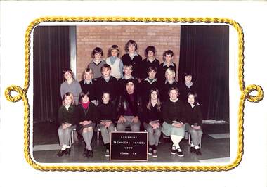 Photograph - Sunshine Technical School 1977 Class Photographs, Fotek School Portraits, Pty. Ltd, 1977