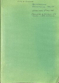 Document - Deutschmann Educational Trust