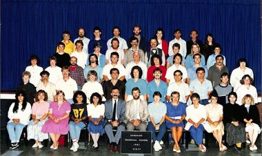 Photograph - Sunshine Secondary College Senior Campus 1987 Staff Photograph, 1987