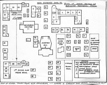 Plan - Sunshine Technical School - Plan of Junior Section 1975, 1975
