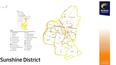 Map - Brimbank City Council Deer Park Keilor St Albans Sunshine and Sydenham District Maps, 2011