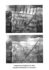 Photograph - North Sunshine in 1946 Sandford to Dunkeld Ave Section Photograph, Adastra Airways, 41548
