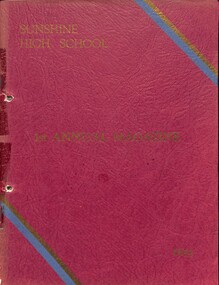 Book, Sunshine High School 1955 - 1976 (Eureka) Magazines, 1955 - 1976 and 1991
