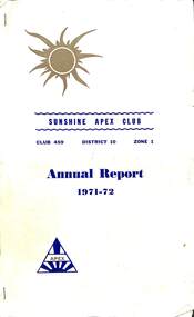 Administrative record - Sunshine Apex Club