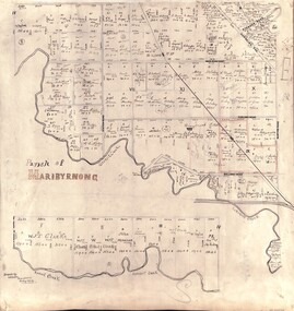 Map - Parish of Maribyrnong - Land owners on 12/6/1896, Haughton William