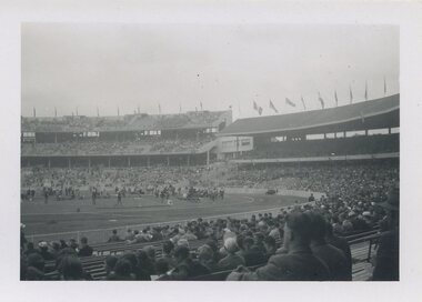 Mixed media - Melbourne Olympic Games at MCG 1956, 1956