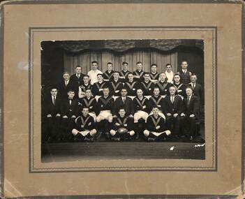 Photograph - Power House Rugby 1938 containing Keith Hebb and Unknown Football Team, 1930 - 1940s