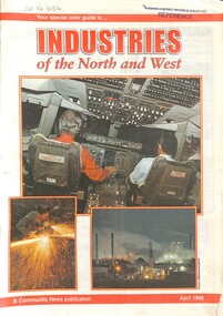 Newspaper - Community New Publication - Industries Of The North and West, Community News Publication, April 1998