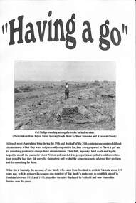 Archive - Having A Go By Colin Clyde Phillips, Phillips family, 2012