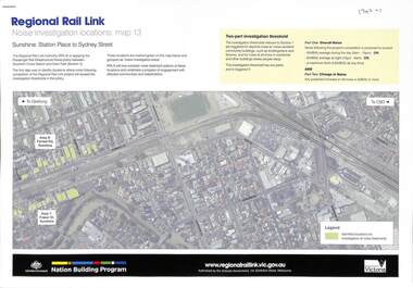 Plan - Region Rail Link, 2012 - 2013
