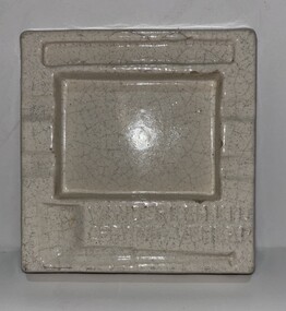 Memorabilia - Wunderlich Ceramic Ashtray, W. Zielinski, 22/07/1966 12:00:00 AM