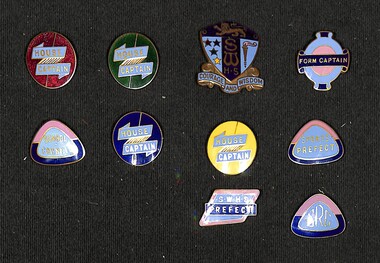 Badge - Sunshine West High School Memorabilia - Badges, 1960s - 1970s