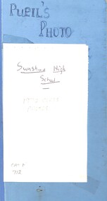 Photograph - Sunshine High School 1970 Student Photographs, 1970