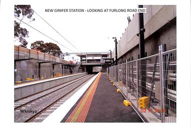 Photograph - St Albans and Ginifer Stations Under Construction During The Level Crossing Project 2016, Melchior Bajada, 2/11/2016 12:00:00 AM