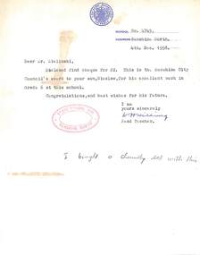 Certificate - Wieslaw Zielinski School Certificates, 1958 - 1961
