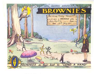 Certificate - Lynley Learmonth Brownies and Guides Certificates, 1965 - 1969