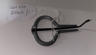 Functional object - Jew's Metal Harp & Wooden Spinnning Top, c. 1940