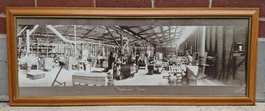 Photograph - Sunshine Cabinet Works Devonshire Road Photograph, Elise M Dickson, c. 1920