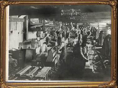 Photograph - H.V. McKays Carpenter Works Shop 1906
