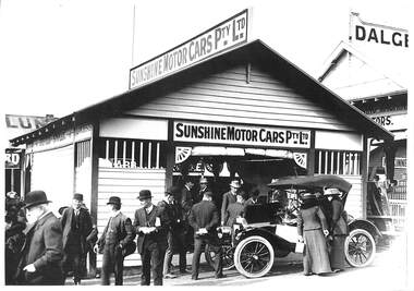 Photograph - Sunshine Motor Cars Pty Ltd, 1911