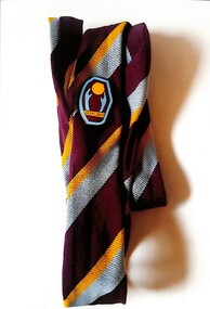 Memorabilia - Sunshine High School Neck Tie & Lapel Pin, Melchior Bajada, 26/10/2018 12:00:00 AM