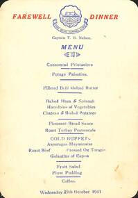 Ephemera - Luncheon Menus From Various English Hotels