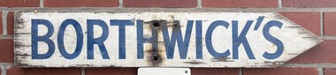 Sign - Borthwick's Sign