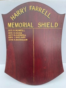 Honour Board - Sunshine Football Club - Harry Farrell Memorial Shield