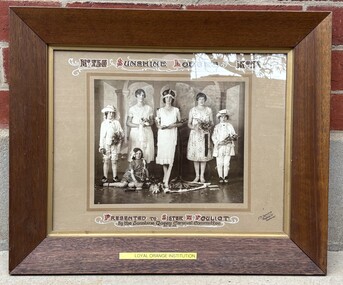 Photograph - No 230 Sunshine Lodges No 90 Loyal Orange Institution, J. W. Symons, 1926