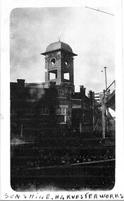 Photograph - Sunshine Technical School Fireworks Factory Post Office Albion Substation Pottery Works Sunshine Railway Station and McKays