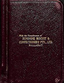 Archive - Sunshine Advocate 14th July 1928 and Sunshine Biscuit and Confectionery Pty Ltd Ballarat Notebook