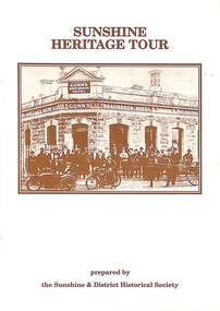 Pamphlet - Sunshine Heritage Panels Tour Photos and Negatives