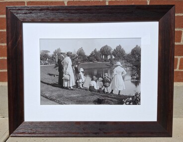 Photograph - Sunshine Family Botanic Gardens C1915 Photograph, John "Jack" Henry Horace Jackson