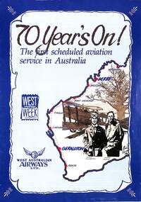 Booklet - 70 Years On The first scheduled aviation service in Australia